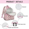 thumbnail image 4 of Strawberry Princess Pattern Backpack for School,Cute School Bag,Schoolbag with Adjustable Shoulder Straps & Padded Back,15.25"x11.5"x5.25", 4 of 5