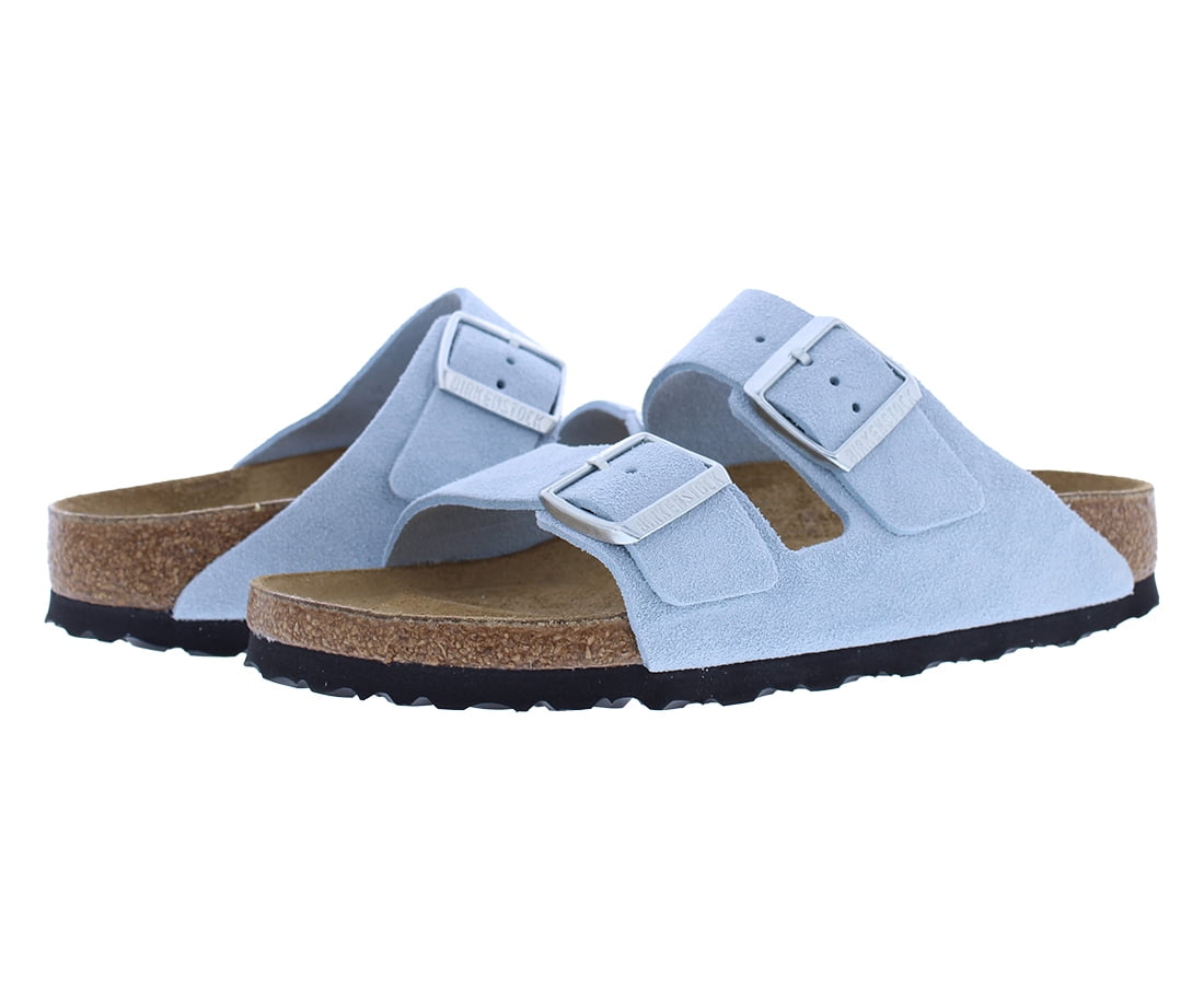 Birkenstock Arizona Narrow Unisex Shoes Size 7, Color: Baby Blue