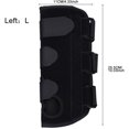 thumbnail image 3 of Reayehane Padded Carpal Tunnel Wrist Support And Hand Support Splint (Large: Left Hand) (Black ), 3 of 5