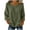 Army Green-womens summer tops, variant on FNFYFH 3/4 Length Sleeve Womens Tops Lightweight Summer Gauze Shirts Loose Fit Tunics Beach Casual Boho Tops