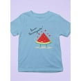 thumbnail image 3 of Buon Ferragosto Juicy Watermelon T-Shirt Toddler -Image by Shutterstock,  2 Toddler, 3 of 4