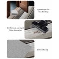 thumbnail image 5 of Vintage Dark Grey Stripes Front Door Mat Peeling Paint Effect Texture Welcome Doormat Indoor Outdoor Entrance Floor Mat Non-Slip Washable Runner Rug for Front Porch Decor 18x60 Inch, 5 of 6
