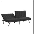 thumbnail image 5 of Wood Frame, Stainless Leg, Futon, Sofa Bed, 5 of 15