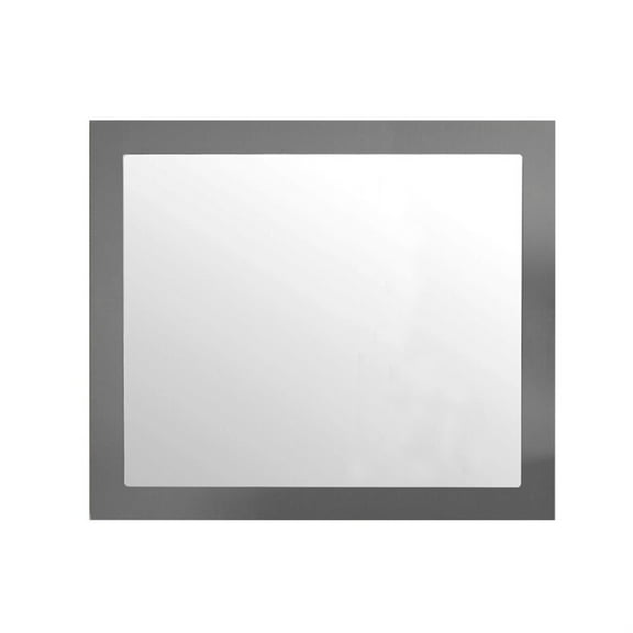 Laviva 313FF-3630MG 36 in. Sterling Framed Rectangular Mirror, Maple Grey