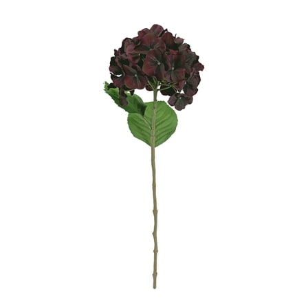 12 Pack: Black & Purple Hydrangea Stem by Ashland