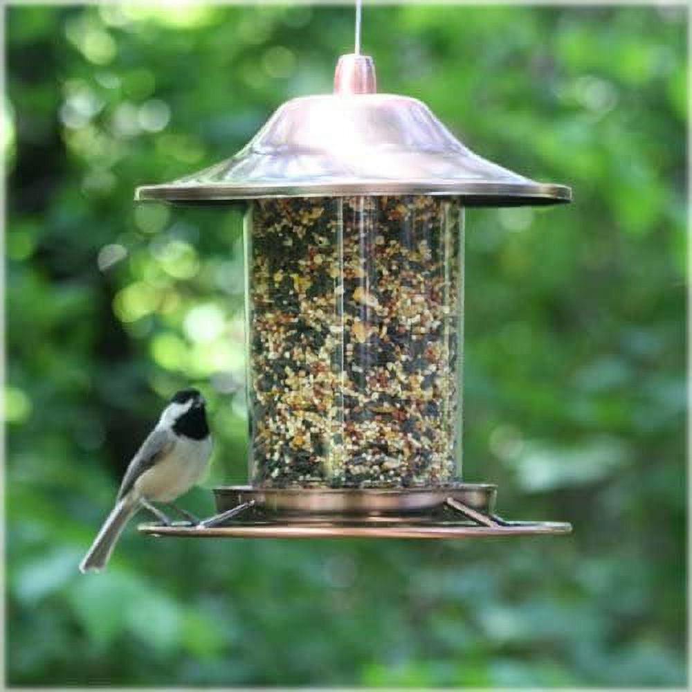 Perky-Pet Copper Panorama Bird Feeder 312C 2-Pack