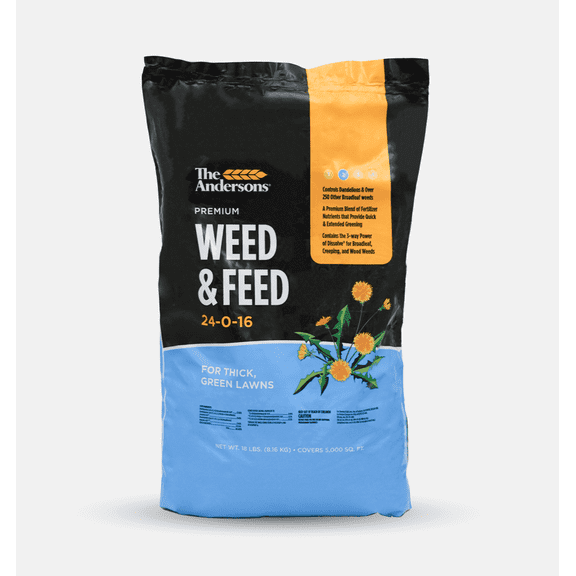 The Andersons Premium Weed and Feed 24-0-16 5,000 sq ft