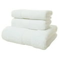 thumbnail image 3 of Ngheia Pure Cotton Bath Towel White 34*34Cm, Cotton Bath Towel Bath Towels Hand Towels Washcloths Highly Absorbent Towels for Bathroom Gym Hotel (White), 1 Towel, 3 of 3