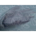 thumbnail image 4 of oneOone Cotton Poplin Fabric Geometric Maze & Rabbit Animal Sashiko Print Decor Fabric Printed BTY 42 Inch Wide, 4 of 4