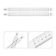 thumbnail image 2 of 1 Pair of Biscuit Balance Ruler with Graduated Scale Rolling Pin Guide Stick Measuring Dough Strip, 2 of 3