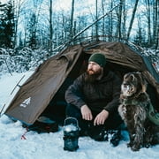 2 Person Backpacking Tent, Double Layer Ultralight Two Person Tent for Camping