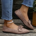 thumbnail image 2 of Womens Fashionable Casual Versatile Pointed Toe Slip-On Spring And Summer New Bowknot Flat Sandals, 2 of 8
