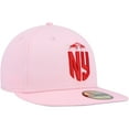thumbnail image 3 of Men's New Era Pink New York Red Bulls Pastel Pack 59FIFTY Fitted Hat, 3 of 5
