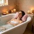 thumbnail image 1 of Bath Pillow For Tub Foam Headrest For SPA Pool Bathtub Ergonomic Neck SupportHome Bath P-ink, 1 of 6