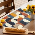 thumbnail image 5 of Placemat Mid Century Geometric Placemats for Dining Table Abstract Modern Washable Table Mats for Party Kitchen Dining Decoration, 5 of 7