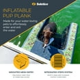 thumbnail image 2 of Solstice Original Inflatable Pup Plank Dog Float Floating Ramp Ladder for Pools, 2 of 8