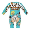 thumbnail image 5 of The Loud House Baby Romper Toddler Long Sleeve Bodysuit Soft Skin-Friendly Jumpsuit Outfit with Snap Crotch 9-12M, 5 of 8