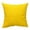 Yellow, variant on Dtchengua Breathable Linen Throw Pillow - Solid Color Decorative Pillow for Sofa & Bed, Farmhouse or Boho Style Accent Cushion, 18x18 Inch, Machine Washable(Yellow)