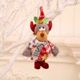 thumbnail image 1 of Christmas Tree Decorations Santa Claus Creative Cloth Doll Hanging Garland Pendants Christmas Decorations for Home Ornaments, 1 of 5