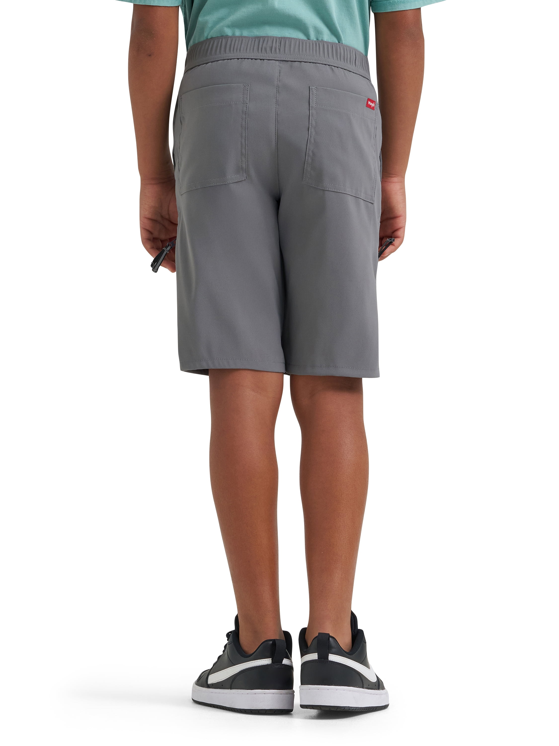 Wrangler® Boy's Tech Cargo Shorts with Screen Cleaner, Sizes XS-2XL & Husky