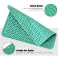 thumbnail image 4 of Alfombrilla de silicona para secar platos MODENGKONGJIAN, resistente al calor, verde, 4 of 6