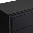 thumbnail image 3 of Crestview Collection Oslo 32"W Black 3-Drawer Accent Chest, 3 of 9