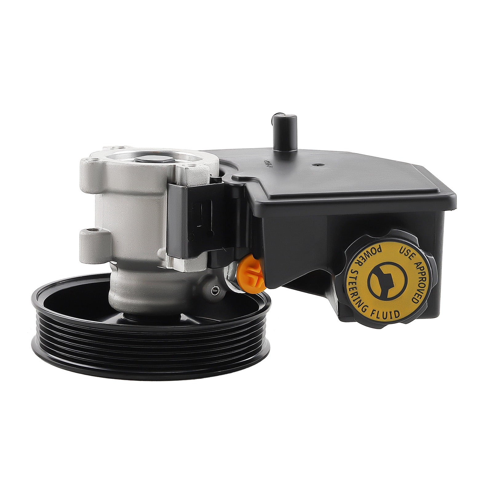 Maxpeedingrods Power Steering Pump w/Pulley & Reservoir for Jeep Grand Cherokee 4.0L 4.7L 99-04