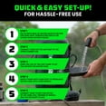thumbnail image 4 of Rhino USA 5 Gal / 20L Portable Solar Camp Shower for Camping, Festivals, Overlanding, Beach and More, 4 of 7