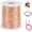 Beige Red, variant on 2mm Nylon Cord 328 Feet Satin Rattail String for Bracelets Making, Jewelry Macrame Bracelet Thread Necklace Chinese Knotting Beading (Pink) Pink
