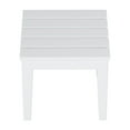 WestinTrends 18 Inch All Weather Poly Lumber Adirondack Patio Side Table, Outdoor Furniture for