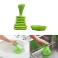 thumbnail image 3 of Household Kitchen Sink Pipe Clearer Drain Plunger Squeeze Drain Cleaner, 3 of 9