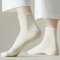 thumbnail image 5 of Socks cotton girls' solid color socks sports spring and summer socks cotton socks, 5 of 5