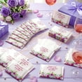 thumbnail image 3 of 60 Pack Christian Tissue Travel Pack Scripture Pocket Tissue Bible Verse Purse Facial Napkin Mini Inspirational Gift for Woman Mother's Day Party Charity Church Funeral Supply(Elegant Style), 3 of 4