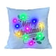 thumbnail image 2 of Christmas LED Pillows Holiday Gifts LED Pillows That Can Flash Or Stay On Two Mode Switching Printed Sofa Pillows Cushions Pillowcases, 2 of 6