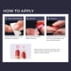 thumbnail image 2 of Presiona las uñas KISS Impress No Glue Mani «Adore You», color rojo, 2 of 9