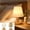 Brown, variant on Small Bedside Table Lamp, Wooden Bedroom Lamp, dimmable lamp, Mini Desk Night Light for Living Room for Bedroom, Living Room, Nightstand, Office, Side Desk Lamp