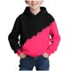 thumbnail image 2 of Sudadera con capucha para niño, con estampado de color, manga larga, informal, deportiva, con capucha, manga larga, sudadera con capucha, top con inserciones en los hombros, blusa de poliéster para ni, 2 of 7