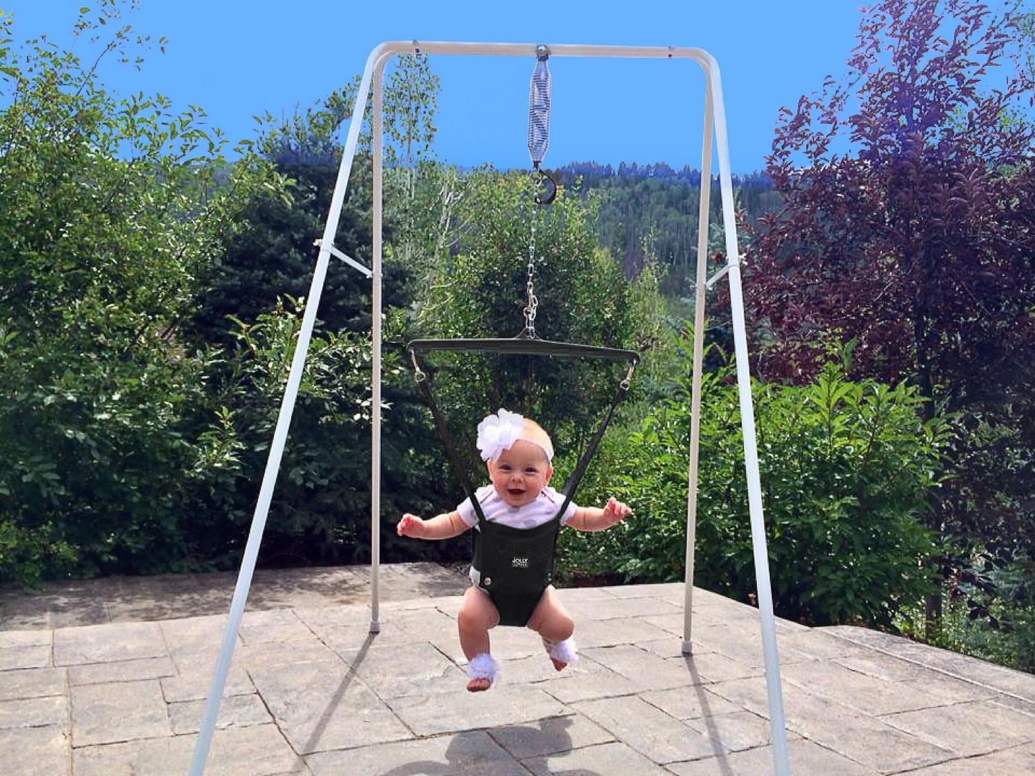 jolly jumper classic classique トランポリン Jolly Jumper *CLASSIC*, Original Baby Exerciser with Stand