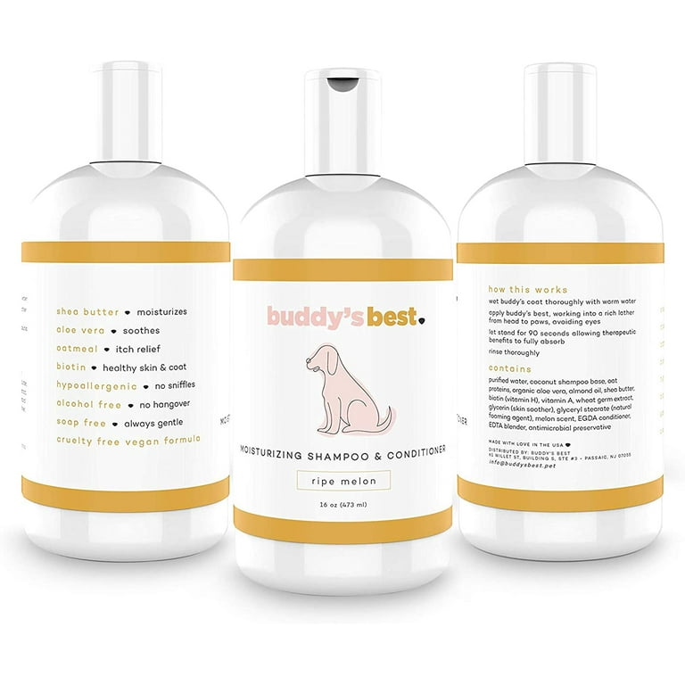 Best soap free 2025 dog shampoo