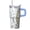 Flowers - 540, variant on 20oz Elegant Floral Vintage Spring Tumbler with Handle and Straw, Chinoiserie Bloom Pattern Coffee Cup, Insulated Travel Mug