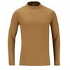 Midweight Polyester Spandex Moisture Wicking Odor Control Base Layer Top