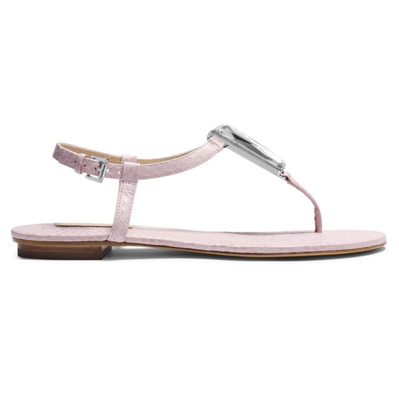 Michael Kors Hanne Embellished Snakeskin, Blush, 8.5 M US