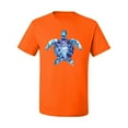 thumbnail image 2 of Sea Turtle Tie Dye Art Animal Lover Men's Graphic T-Shirt, Orange, Medium, 2 of 3