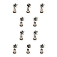 thumbnail image 1 of Naiovety Candelabros funcionales de acero inoxidable para fiesta temática o casa cazada Patrón clásico Decoración B B 10piezas, 1 of 6