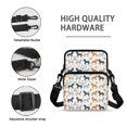 thumbnail image 7 of FUIALDOLG Cross Body Bag with Horse Floral Pattern, Lightweight Leakproof Small Messenger Bag for Travel and Daily Shopping, 7 of 7