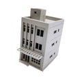 thumbnail image 4 of Bunblic Maison de Maison 1/64 Bâtiment Architecture Scène Modèle de Chemin de Fer Moderne Résidentiel pour Diorama 11cmx16cmx20cm, 4 of 8