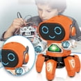 thumbnail image 1 of Electric Six Clawed Fish Dancing Robot Children's Toy With Light And Music, 1 of 6