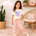 thumbnail image 6 of 2nd Grade Shirt for Girls Cute Floral Pennant Flag Back to School Second Grade Graphic Tee Natural Shirt Youth Small, 6 of 8