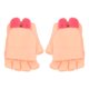 thumbnail image 3 of Manoplas calefactoras de 5 V, fuente de alimentación USB con cubierta plegable para los dedos, lindos guantes calefactables eléctricos de punto para montar en invierno, color rosa, 3 of 8