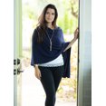 thumbnail image 5 of Inca Fashions - Elodie Women’s Alpaca Sweater Poncho – 100% Baby Alpaca Wool | Asymmetrical Triangle Design | Soft, Warm & Lightweight Layer for All Seasons, 5 of 5